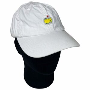 American Needle MASTERS Hat Men's White Cotton Patch Logo Golf Augusta‎ National